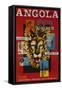 Alluring Angola Welcomes You, Tourism Office Travel Poster-null-Framed Stretched Canvas