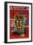 Alluring Angola Welcomes You, Tourism Office Travel Poster-null-Framed Giclee Print
