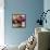 Alluring Blossom I-Rikki Drotar-Framed Stretched Canvas displayed on a wall