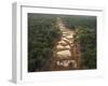 Alluvial Gold Mining in the Rainforest, Guyana-Pete Oxford-Framed Photographic Print