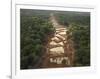 Alluvial Gold Mining in the Rainforest, Guyana-Pete Oxford-Framed Photographic Print