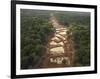 Alluvial Gold Mining in the Rainforest, Guyana-Pete Oxford-Framed Photographic Print