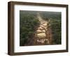 Alluvial Gold Mining in the Rainforest, Guyana-Pete Oxford-Framed Photographic Print