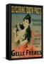 Allways Used, Once Used," Poster Advertising "Glycerine Toothpaste by Gelle Freres," Paris, 1878-null-Framed Stretched Canvas