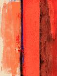 Red and Orange Abstract Composition I-Alma Levine-Art Print
