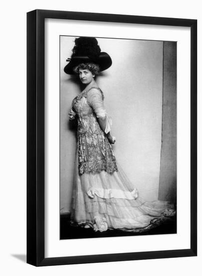 Alma Mahler, Austrian Socialite and Composer, C1908-null-Framed Premium Giclee Print