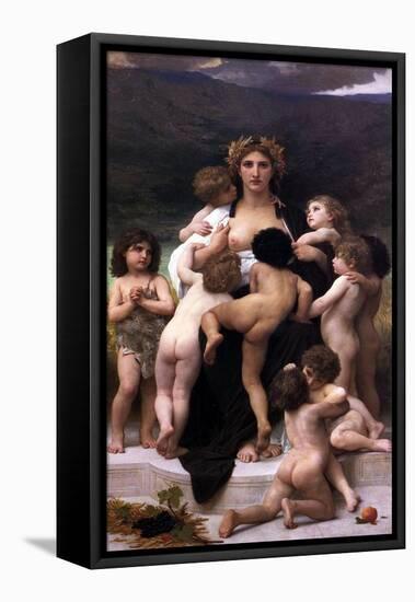 Alma Parens, 1883-William Adolphe Bouguereau-Framed Stretched Canvas