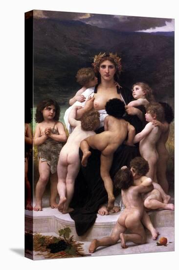 Alma Parens, 1883-William Adolphe Bouguereau-Stretched Canvas