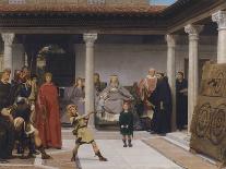 The Education of the Children of Clovis-Alma-Tadema Sir Lawrence-Giclee Print