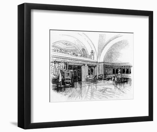 Alma-Tadema, Studio-Harry Fenn-Framed Art Print