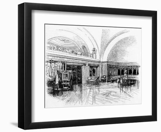 Alma-Tadema, Studio-Harry Fenn-Framed Art Print