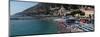 Almafi Coast Italy Panoramic-null-Mounted Poster