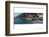 Almafi Coast Italy Panoramic-null-Framed Photo