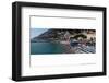 Almafi Coast Italy Panoramic-null-Framed Photo