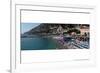 Almafi Coast Italy Panoramic-null-Framed Photo