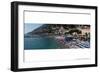 Almafi Coast Italy Panoramic-null-Framed Photo