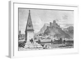 'Almanza. Field of Battle', 1823-James Duffield Harding-Framed Giclee Print