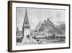 'Almanza. Field of Battle', 1823-James Duffield Harding-Framed Giclee Print