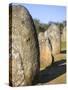 Almendres Cromlech Ancient Stone Circle. Portugal-Martin Zwick-Stretched Canvas