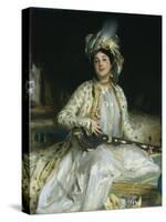 Almina, Daughter of Asher Wertheimer-John Singer Sargent-Stretched Canvas