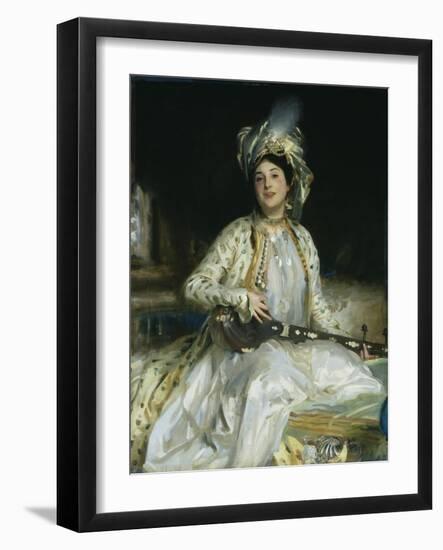 Almina, Daughter of Asher Wertheimer-John Singer Sargent-Framed Giclee Print