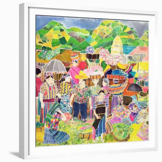 Almolonga Market-Hilary Simon-Framed Giclee Print