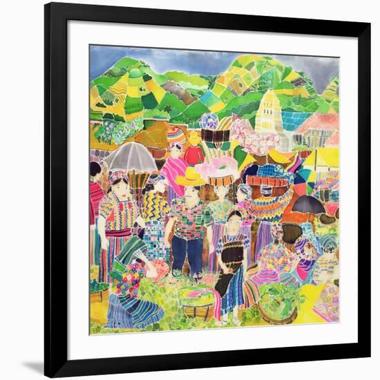 Almolonga Market-Hilary Simon-Framed Giclee Print