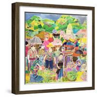 Almolonga Market-Hilary Simon-Framed Giclee Print
