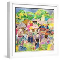 Almolonga Market-Hilary Simon-Framed Giclee Print