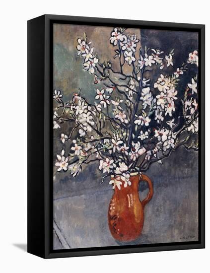 Almond Blossom, C.1925 (Oil on Canvas)-Louis Valtat-Framed Stretched Canvas