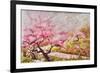 Almond Blossom In The Mountains-Mary Smith-Framed Giclee Print