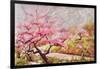 Almond Blossom In The Mountains-Mary Smith-Framed Giclee Print