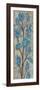 Almond Branch I Blue Crop-Silvia Vassileva-Framed Art Print