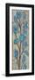 Almond Branch I Blue Crop-Silvia Vassileva-Framed Art Print