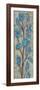 Almond Branch I Blue Crop-Silvia Vassileva-Framed Art Print