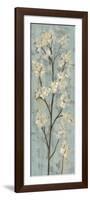 Almond Branch I on Light Blue-Silvia Vassileva-Framed Art Print