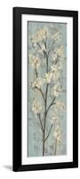 Almond Branch I on Light Blue-Silvia Vassileva-Framed Art Print