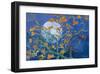Almond Branches by Moonlight-null-Framed Art Print