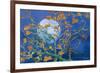 Almond Branches by Moonlight-null-Framed Art Print