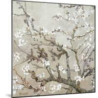 Almond Branches in Bloom, San Remy, c.1890 (tan)-Vincent van Gogh-Mounted Art Print