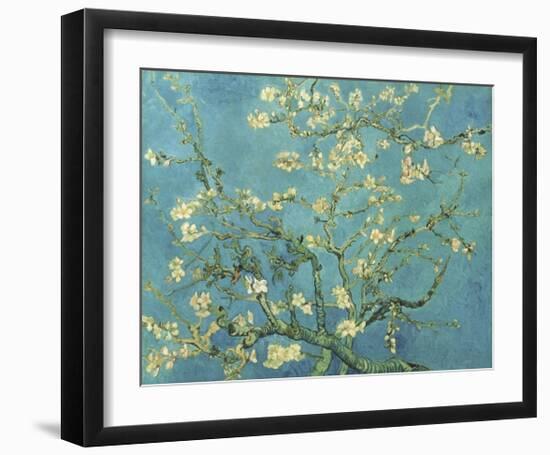 Almond Branches in Bloom, San Remy, c.1890-Vincent van Gogh-Framed Giclee Print