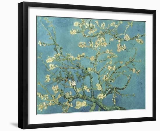 Almond Branches in Bloom, San Remy, c.1890-Vincent van Gogh-Framed Giclee Print