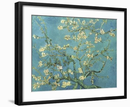 Almond Branches in Bloom, San Remy, c.1890-Vincent van Gogh-Framed Giclee Print