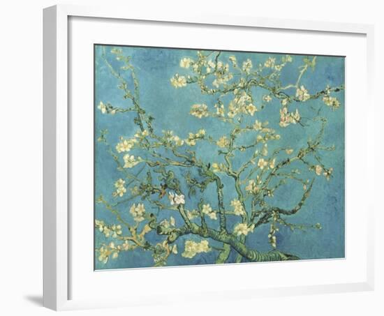 Almond Branches in Bloom, San Remy, c.1890-Vincent van Gogh-Framed Giclee Print