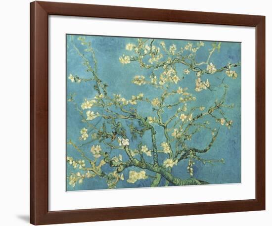 Almond Branches in Bloom, San Remy, c.1890-Vincent van Gogh-Framed Giclee Print