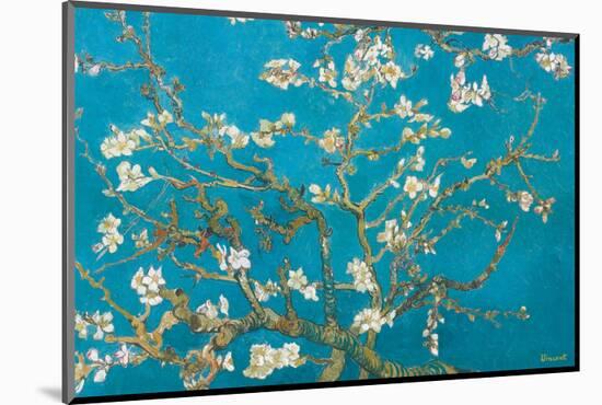 Almond Branches in Bloom, San Remy, c.1890-Vincent van Gogh-Mounted Premium Giclee Print