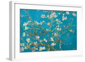 Almond Branches in Bloom, San Remy, c.1890-Vincent van Gogh-Framed Premium Giclee Print