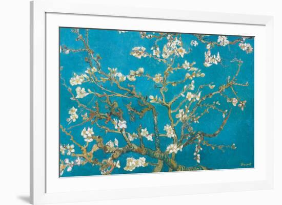 Almond Branches in Bloom, San Remy, c.1890-Vincent van Gogh-Framed Premium Giclee Print