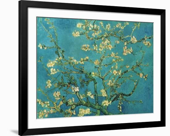 Almond Branches in Bloom, San Remy, c.1890-Vincent van Gogh-Framed Art Print