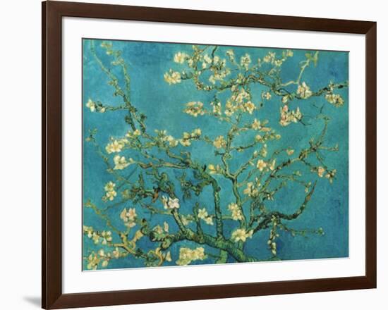 Almond Branches in Bloom, San Remy, c.1890-Vincent van Gogh-Framed Art Print